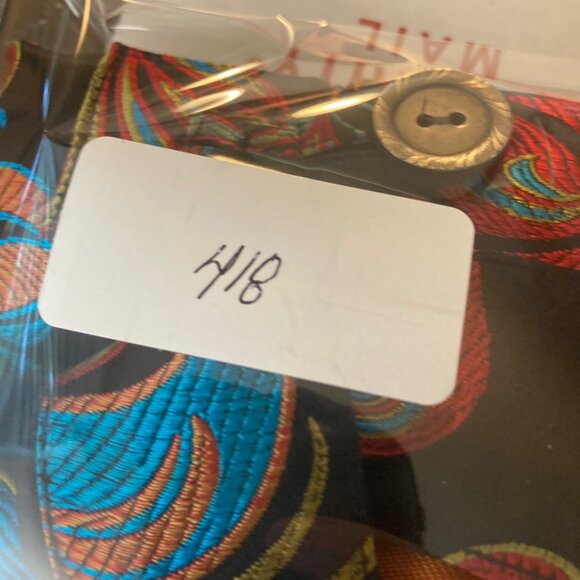 Womens Chicos Asian Silk Blend Kula Intrigue Jacket Black Multi M Rayon Silk - Picture 10 of 10